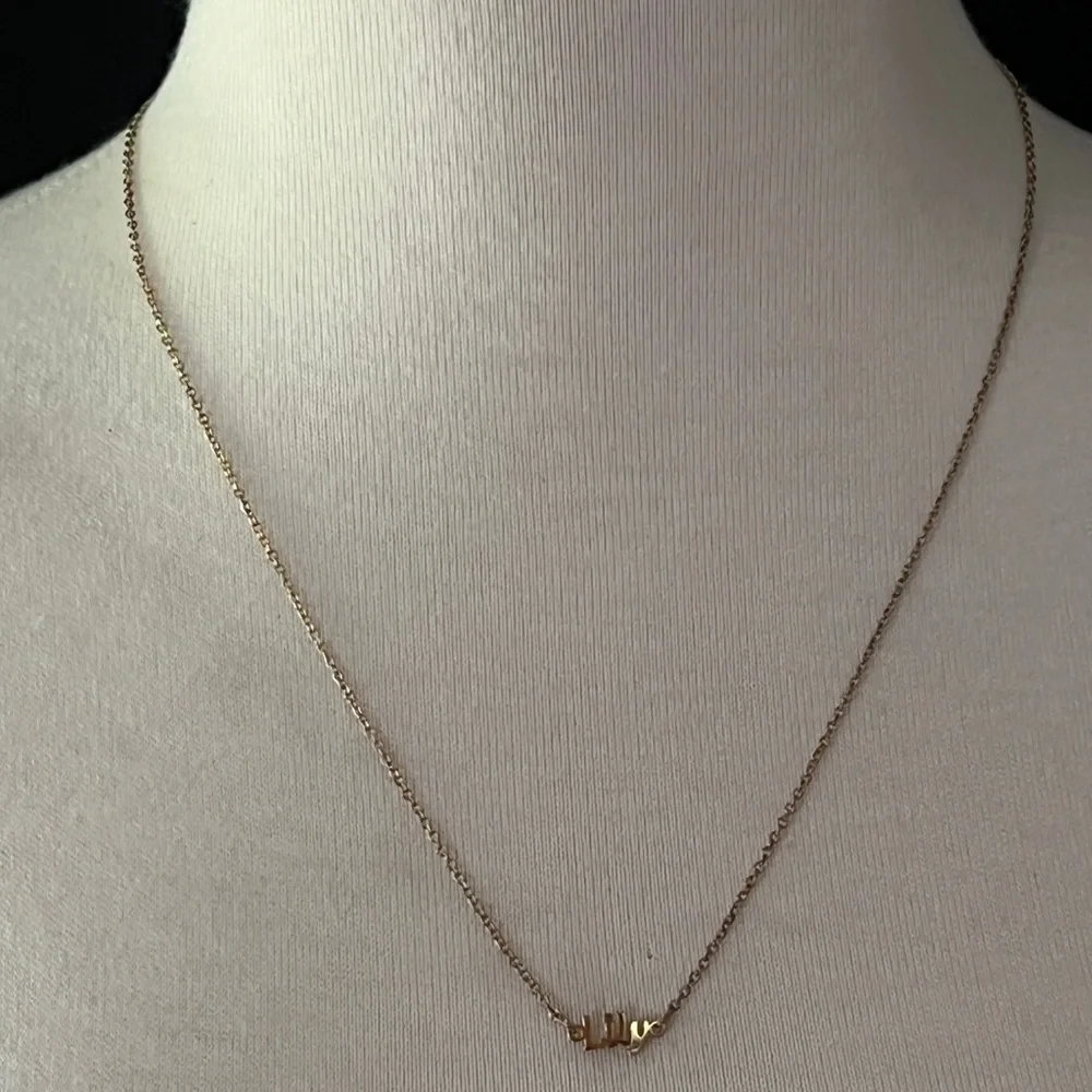 MARINA DE BUCHI LUMIÈLA NECKLACE Name “Lily” - 20”